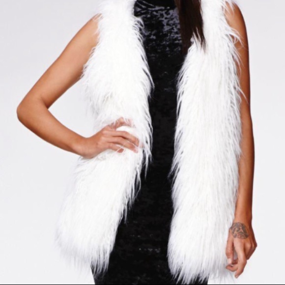 TILT Jackets & Blazers - New Coachella boho indie styled Shag Fur Vest Top